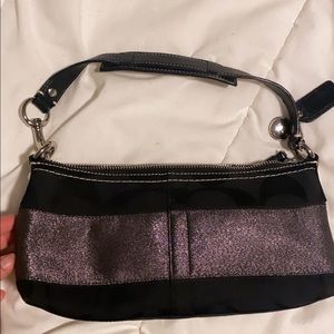 Black Coach Shoulder Bag